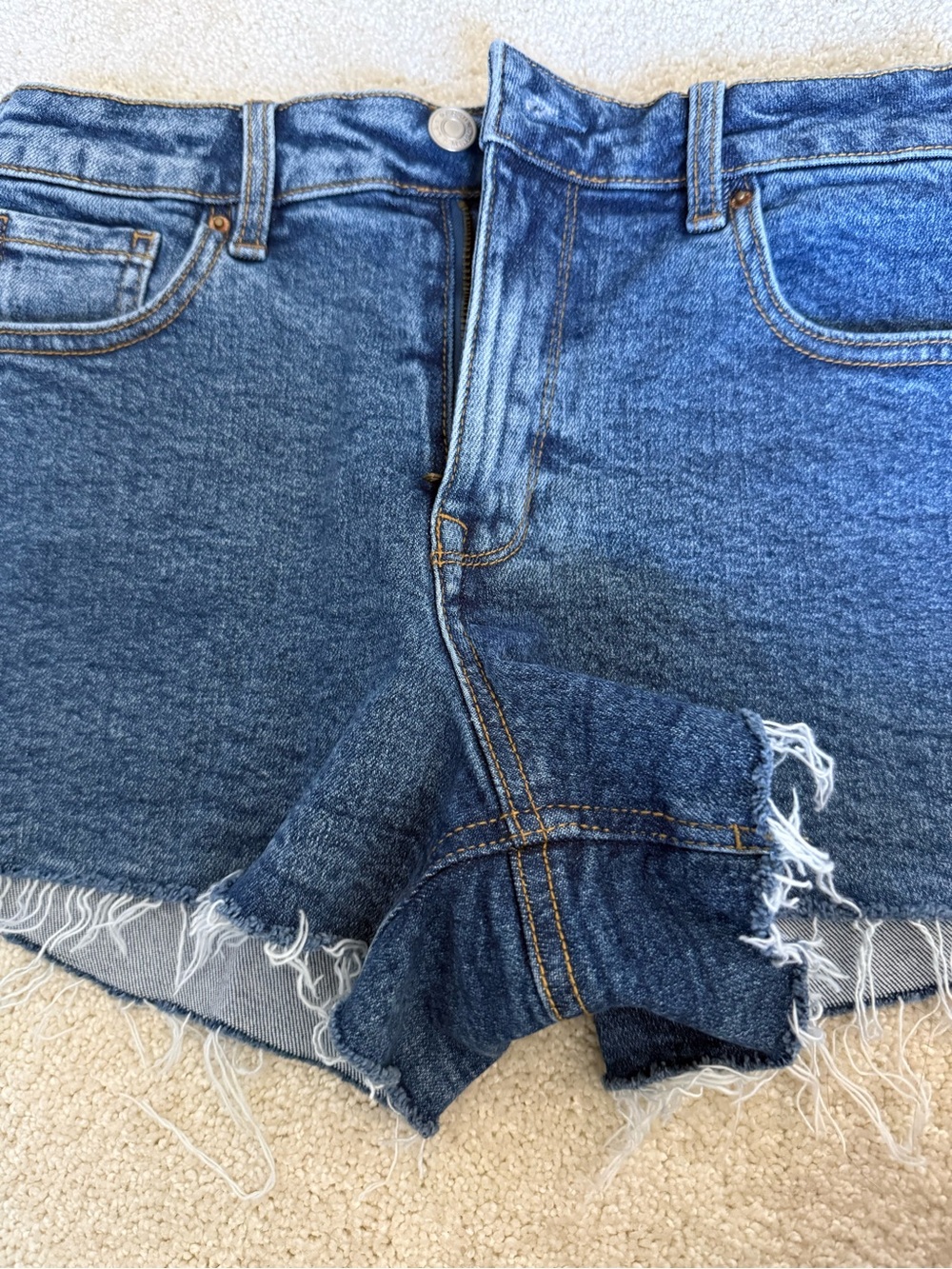 NWT PacSun Stretch High Rise Festival Jean Shorts, Size 26